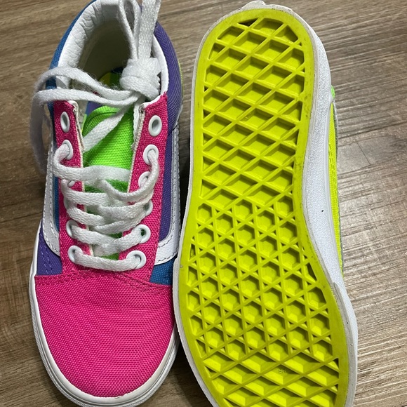 Girls multi-colored Vans classic - Picture 5 of 10